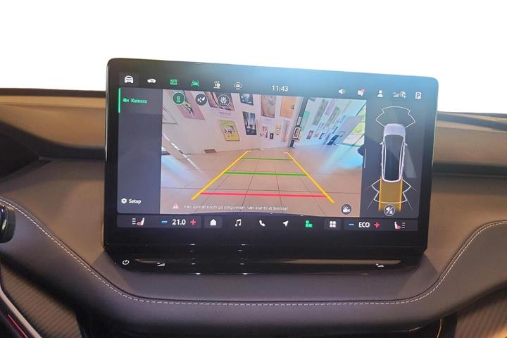 Blå Skoda Enyaq fra 2026