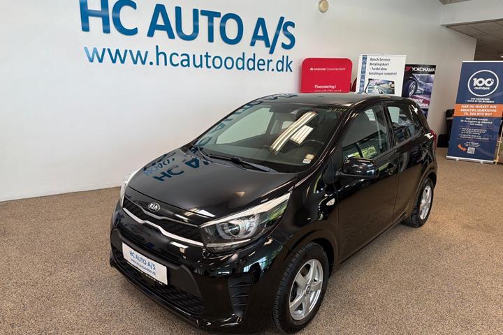 Sort Kia Picanto fra 2018 set udefra