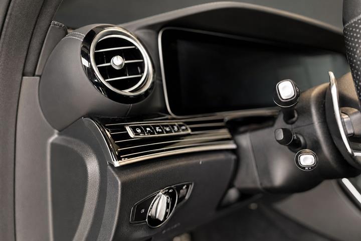 Hvid Mercedes E63 fra 2018