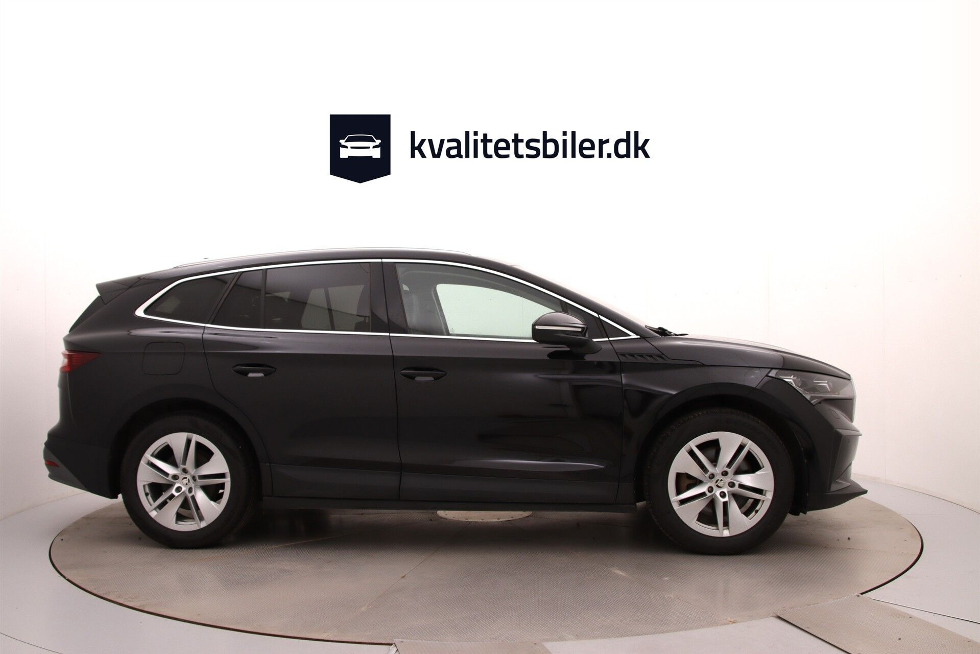 Sort Skoda Enyaq fra 2023