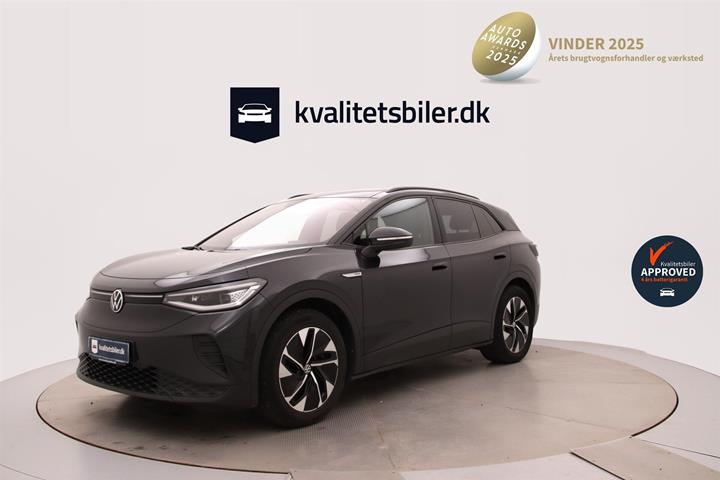 Grå VW ID.4 fra 2021 set udefra