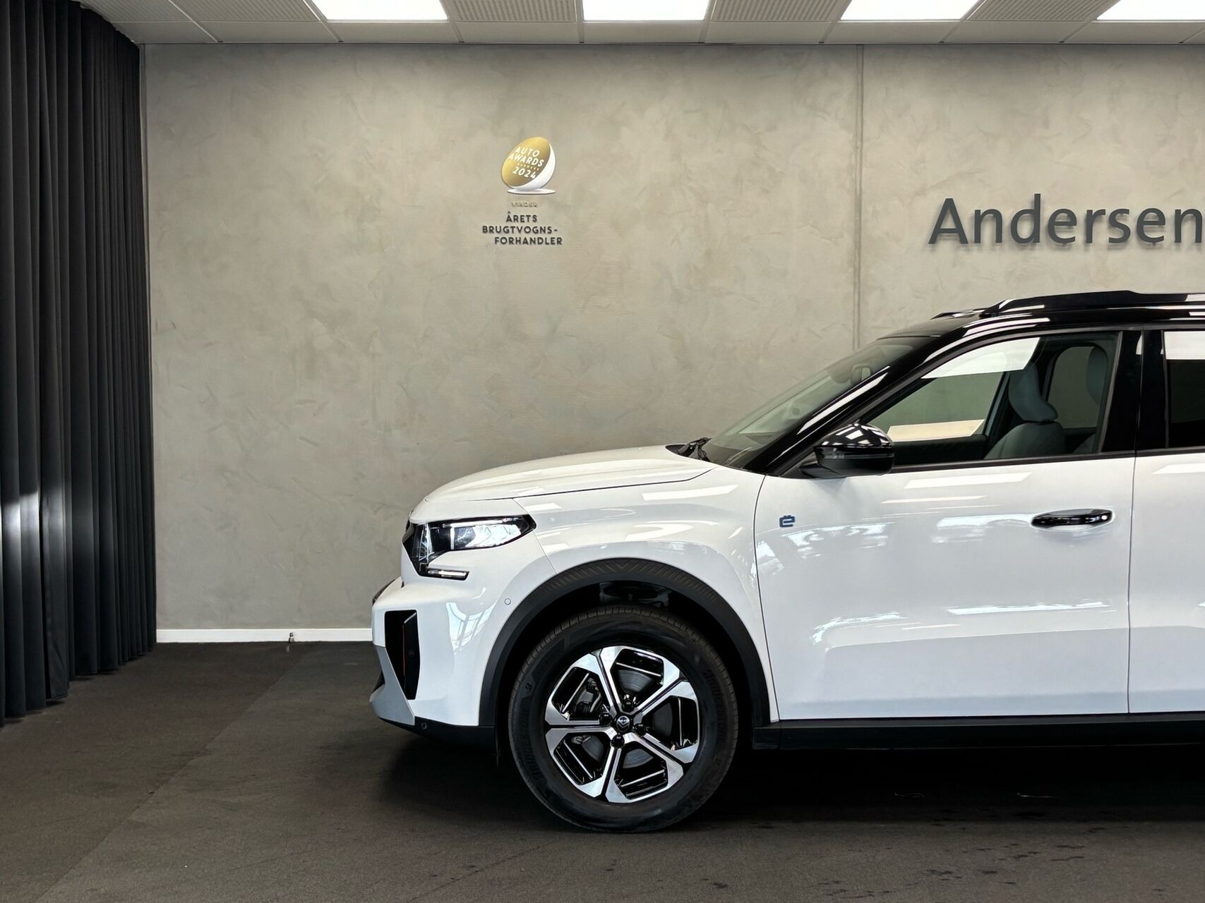 Hvid Citroën e-C3 Aircross fra 2025