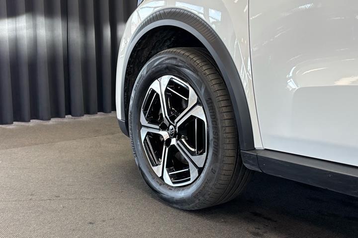 Hvid Citroën e-C3 Aircross fra 2025