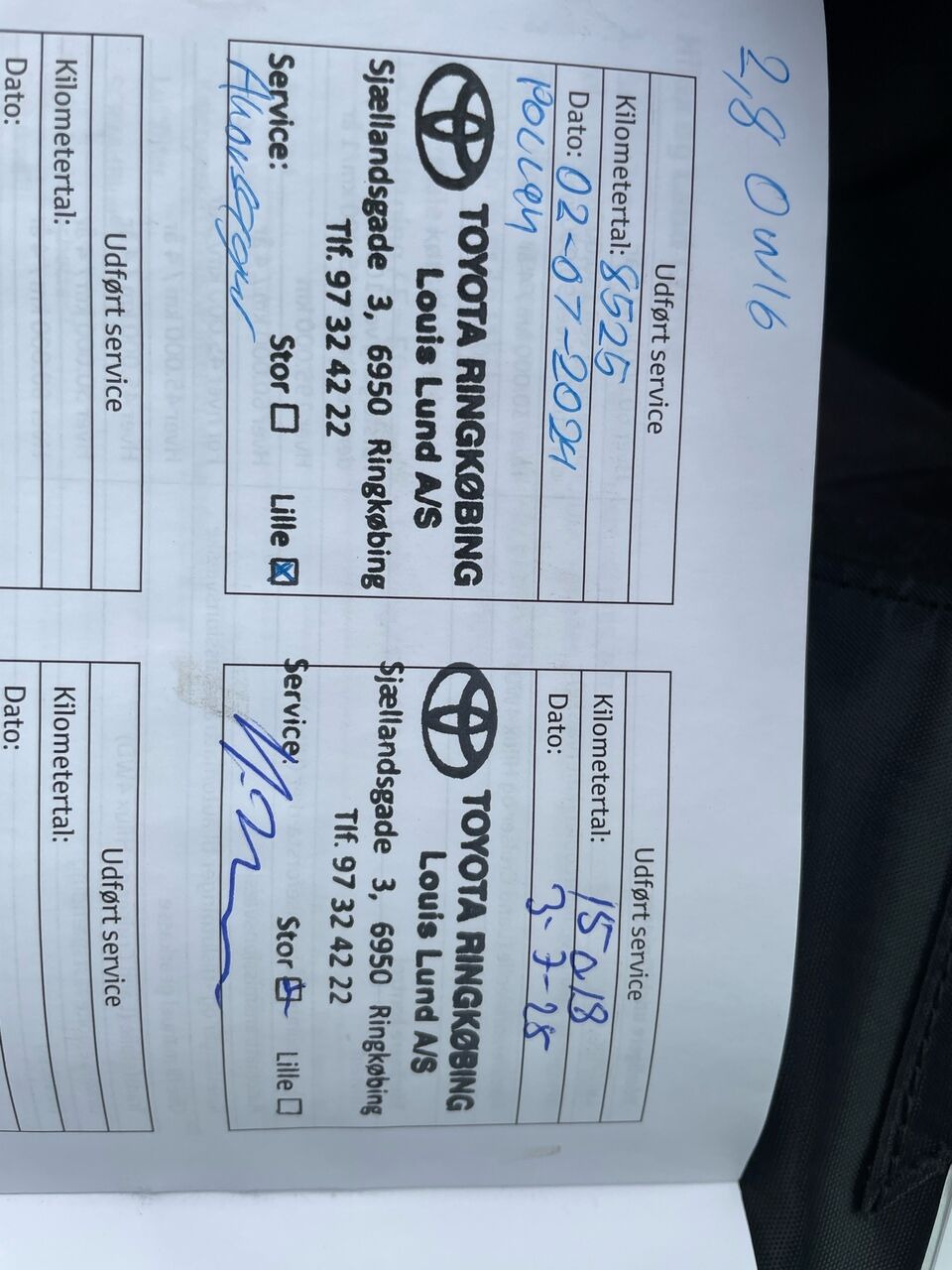 Hvid Toyota Aygo X fra 2023