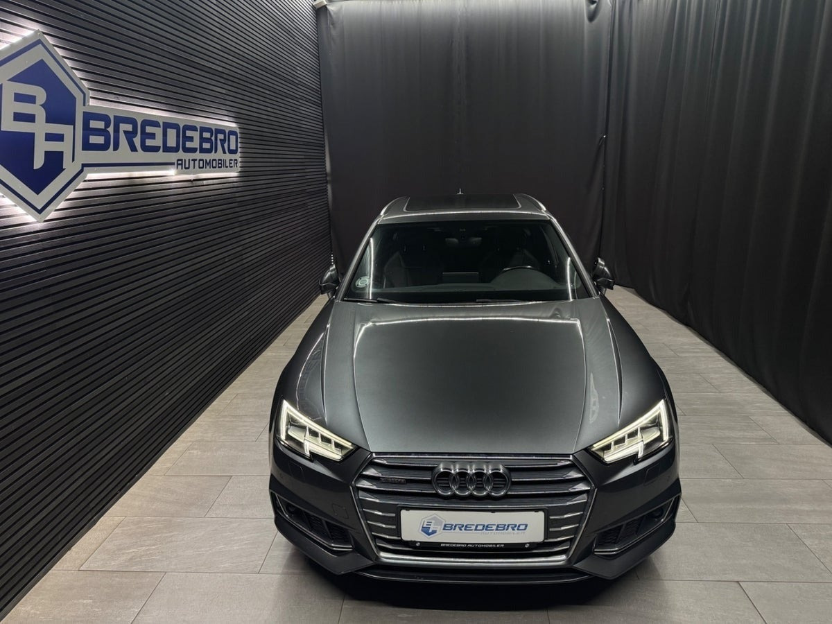Grå Audi A4 fra 2016