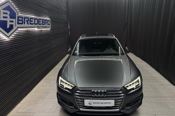 Grå Audi A4 fra 2016
