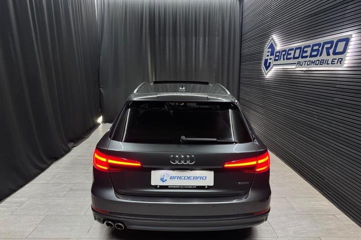 Grå Audi A4 fra 2016