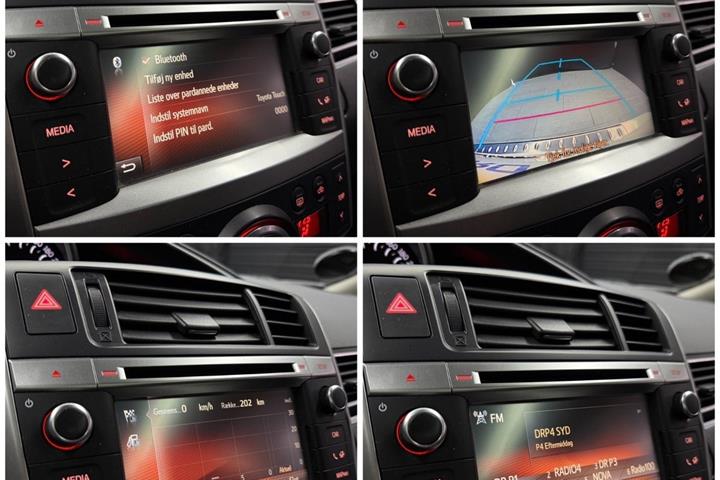 Hvid Toyota Verso fra 2015