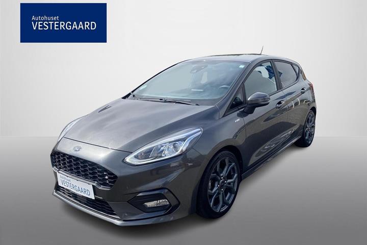 Grå Ford Fiesta fra 2020