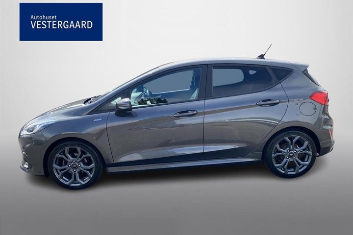 Grå Ford Fiesta fra 2020