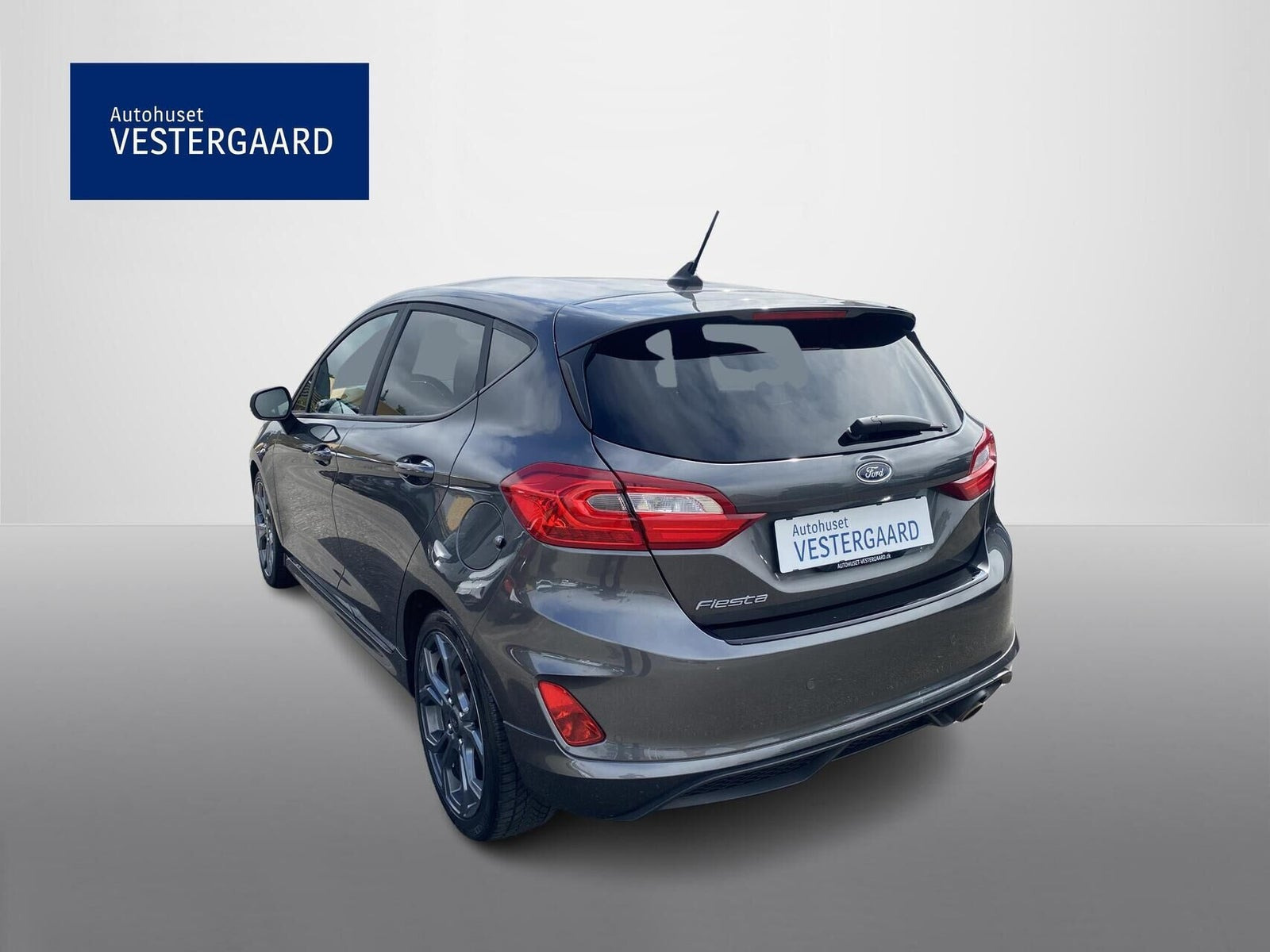 Grå Ford Fiesta fra 2020