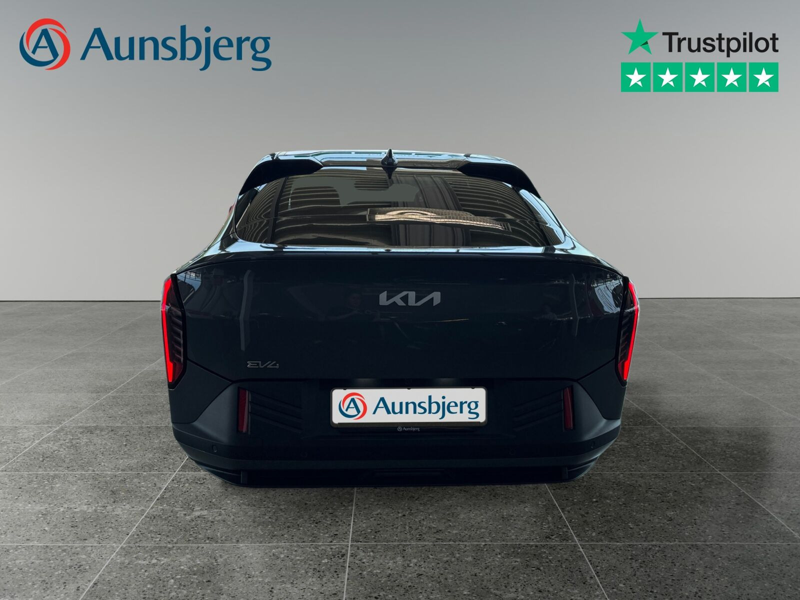 Grå Kia EV4 fra 2026