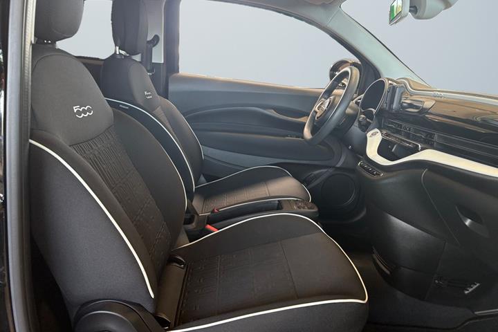 Sort Fiat 500e fra 2022