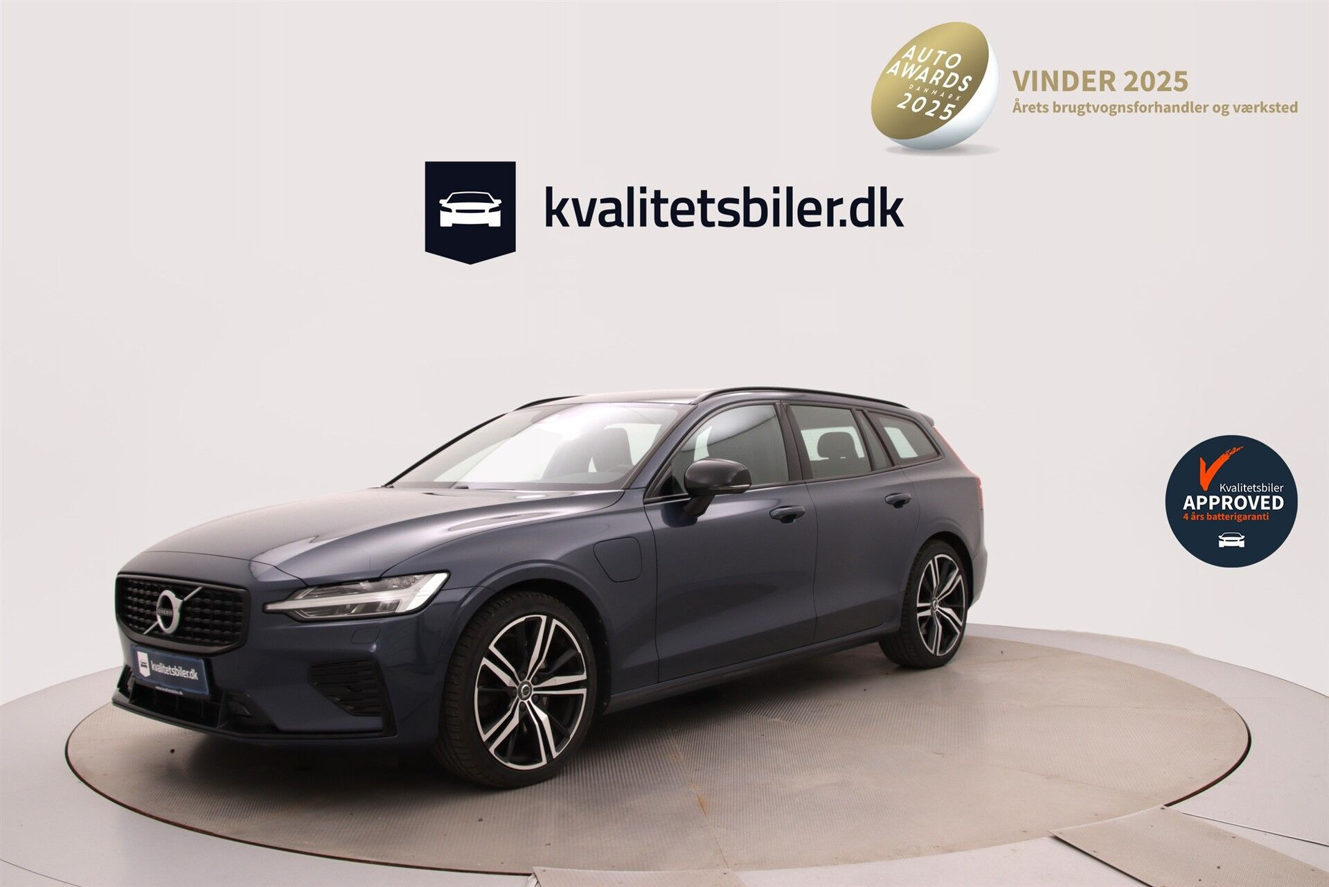 Volvo V60 2,0 T6 Recharge  Plugin-hybrid R-design 340HK Stc 8g Aut.