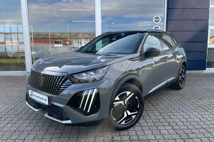 Grå Peugeot e-2008 fra 2025