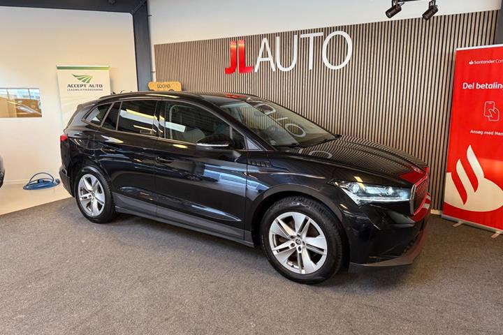 Sort Skoda Enyaq fra 2022