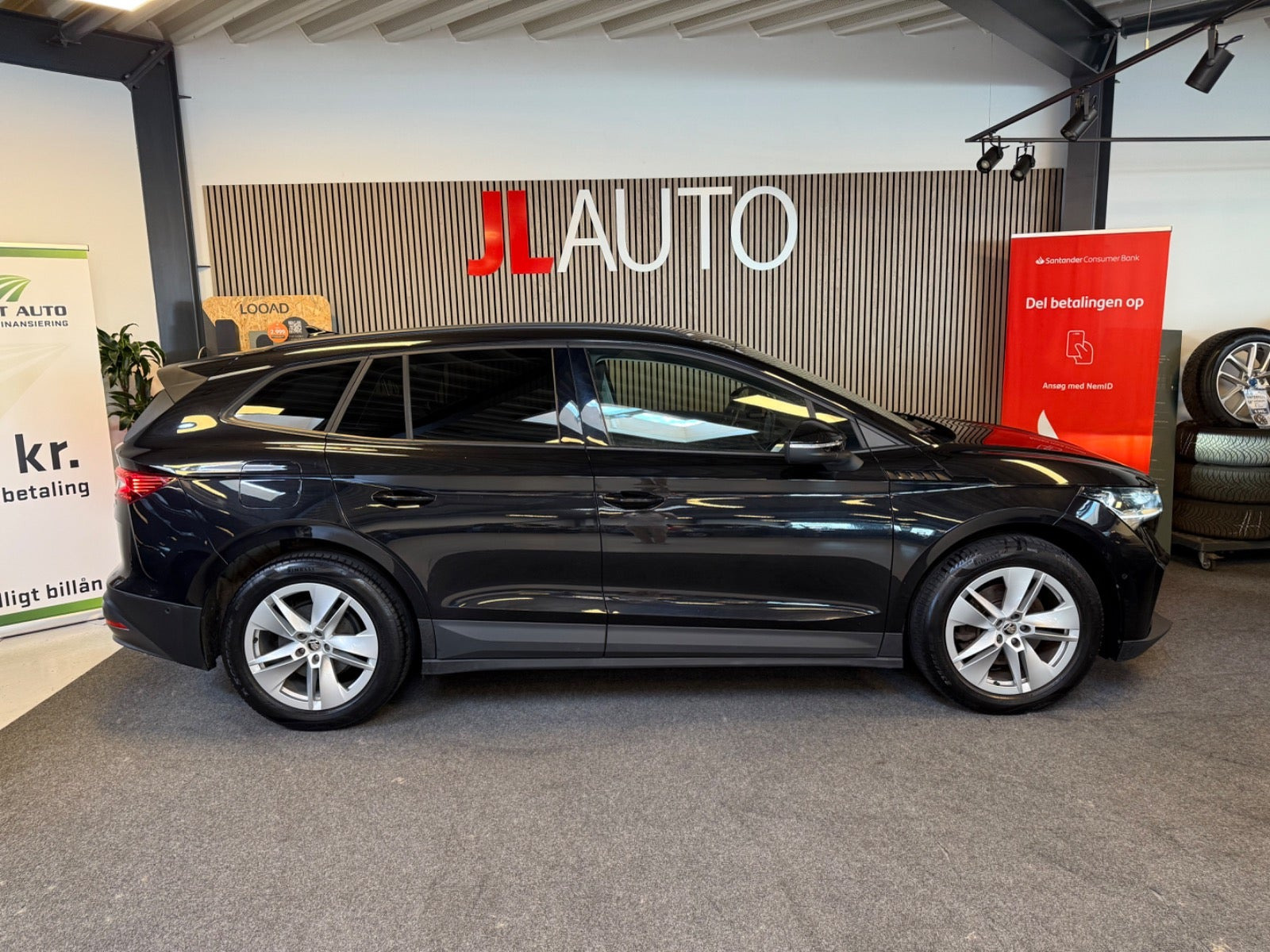 Sort Skoda Enyaq fra 2022