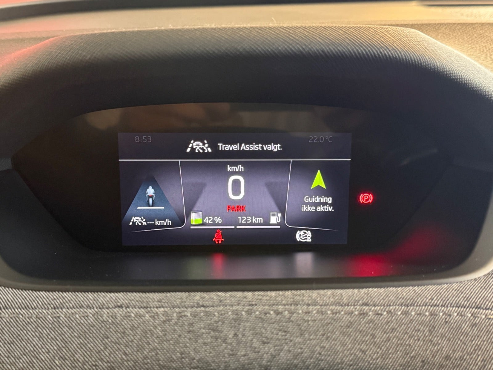 Sort Skoda Enyaq fra 2022