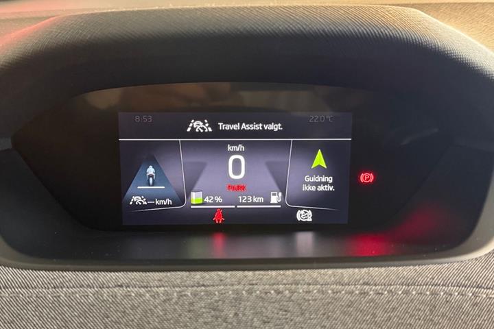 Sort Skoda Enyaq fra 2022