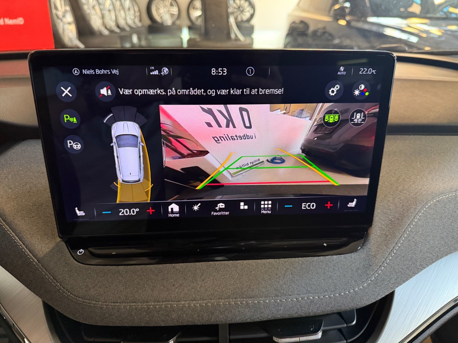 Sort Skoda Enyaq fra 2022