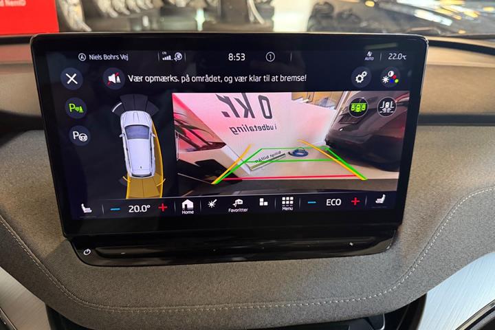 Sort Skoda Enyaq fra 2022