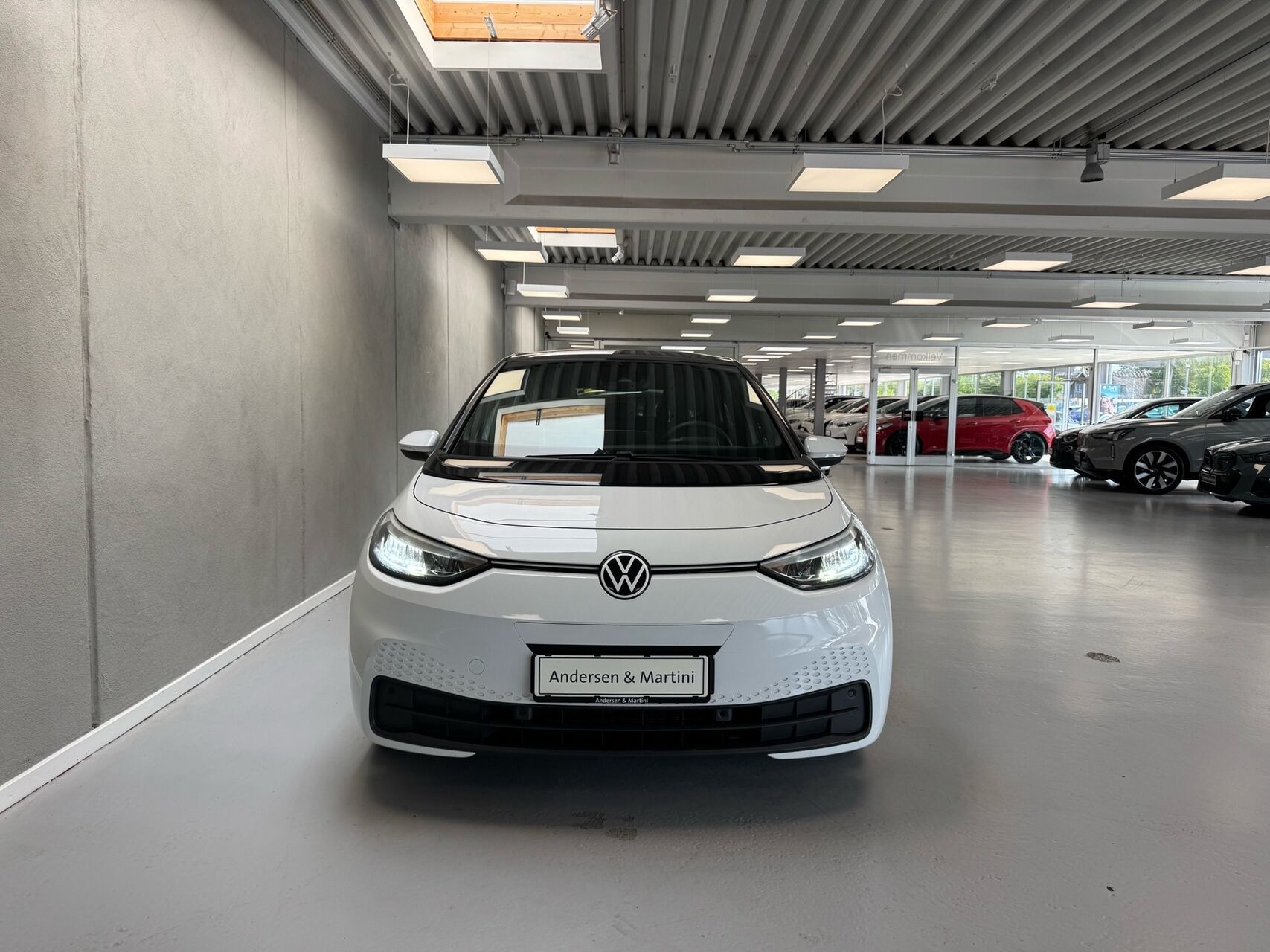Hvid VW ID.3 fra 2022
