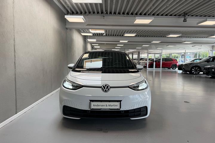 Hvid VW ID.3 fra 2022