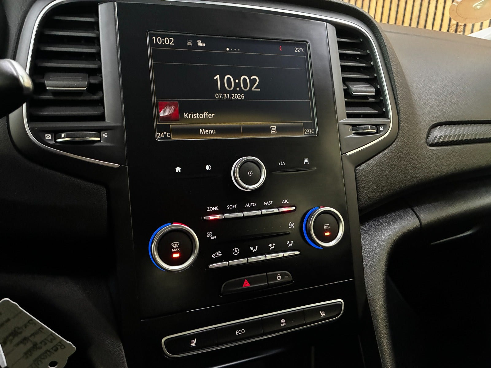 Sort Renault Megane IV fra 2017