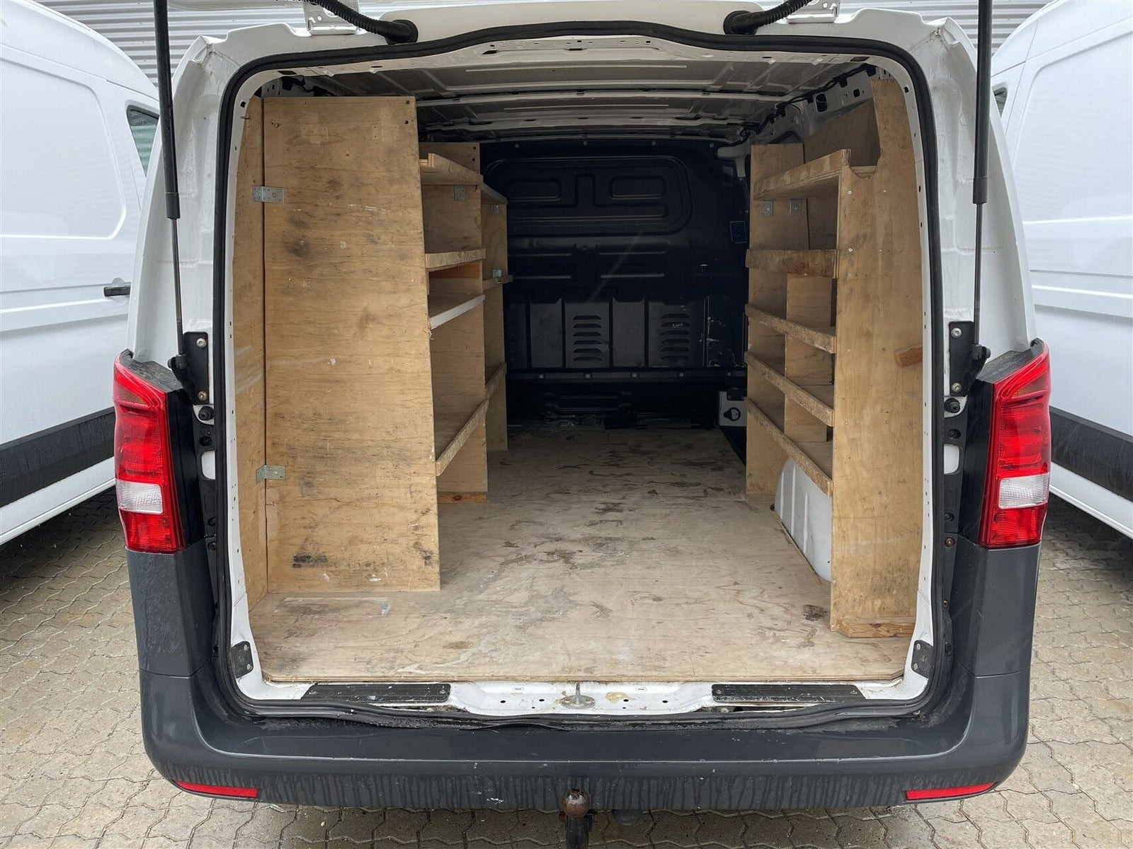 Hvid Mercedes Vito 111 fra 2017