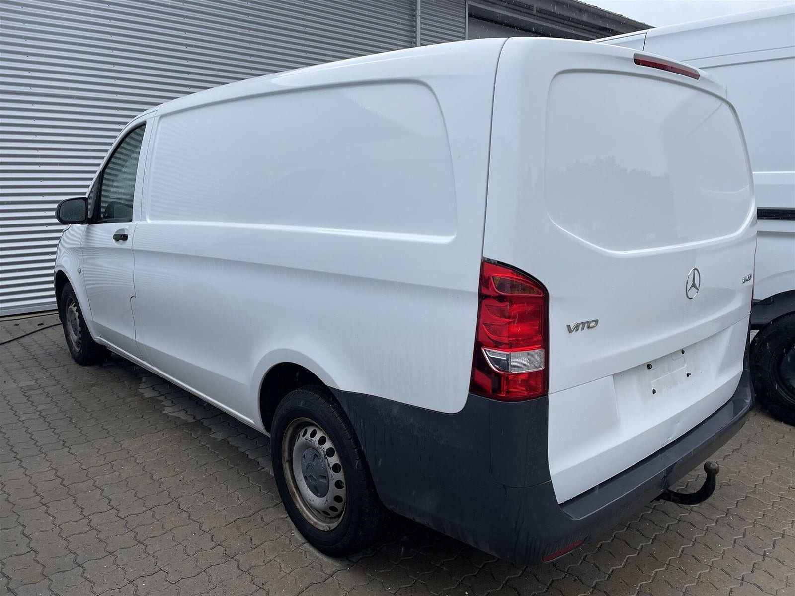 Hvid Mercedes Vito 111 fra 2017