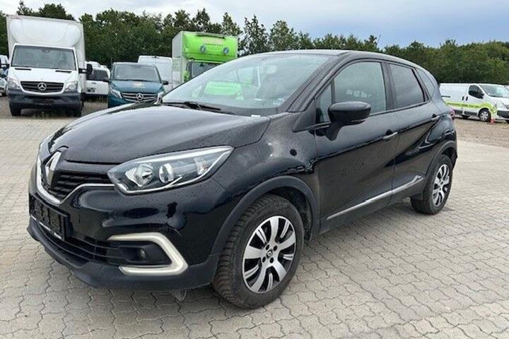 Sort Renault Captur fra 2017