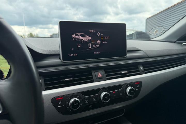 Grå Audi A5 fra 2018