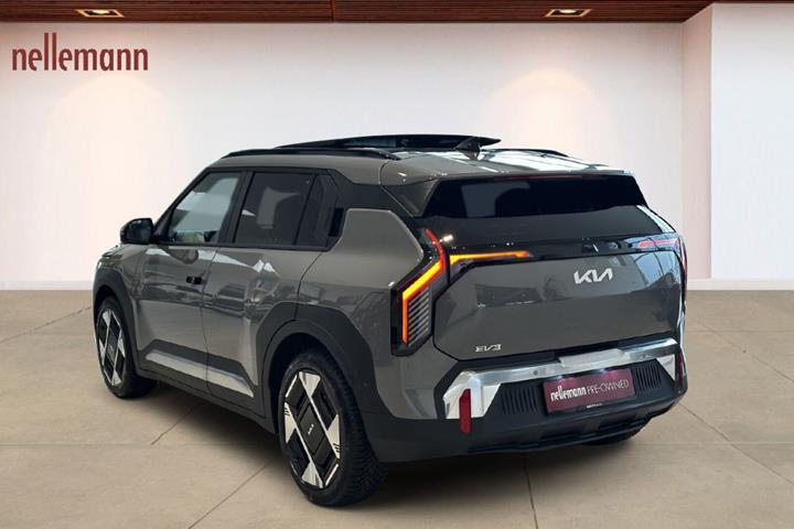 Grå Kia EV3 fra 2026
