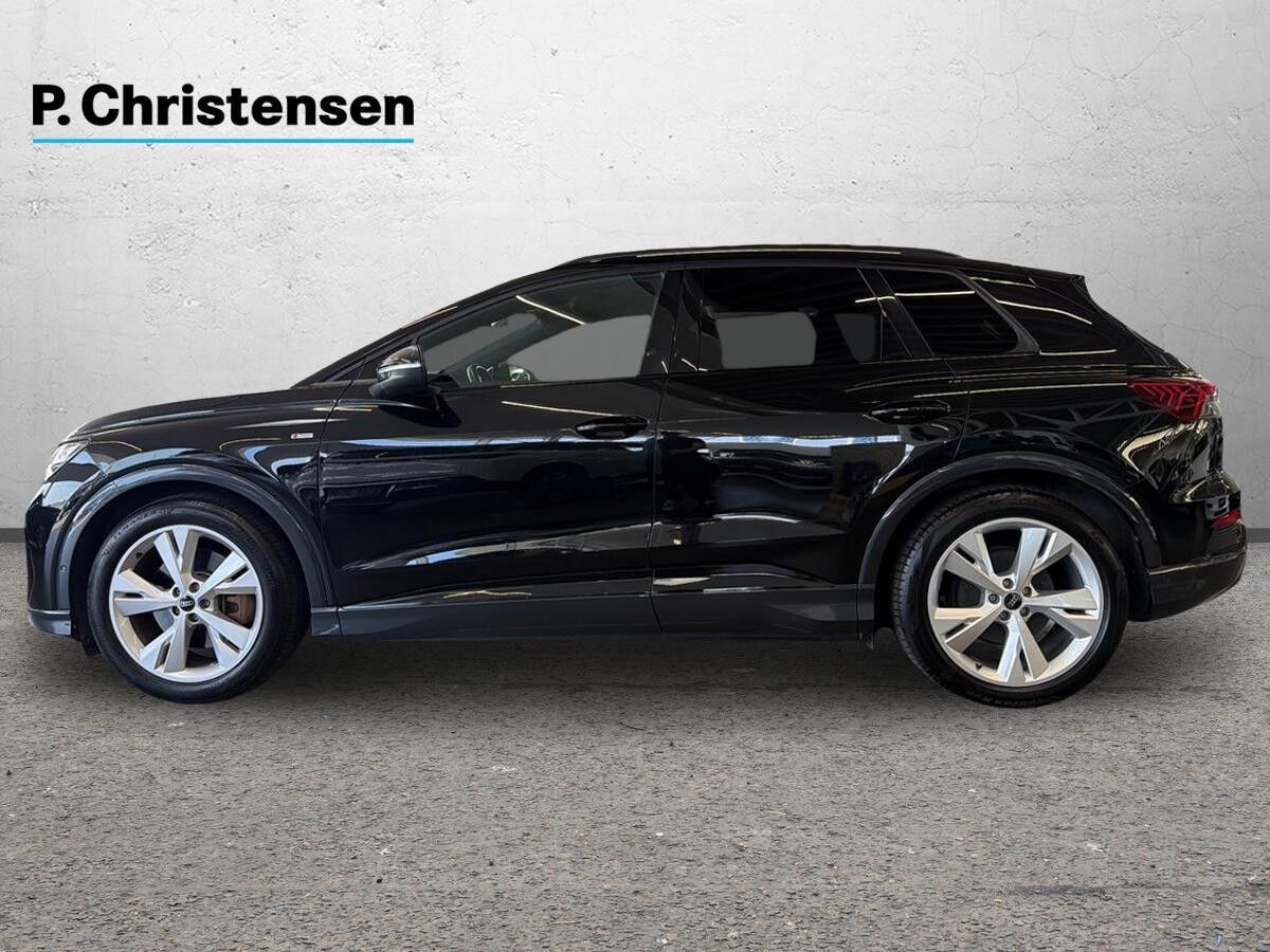 Sort Audi Q4 e-tron fra 2023