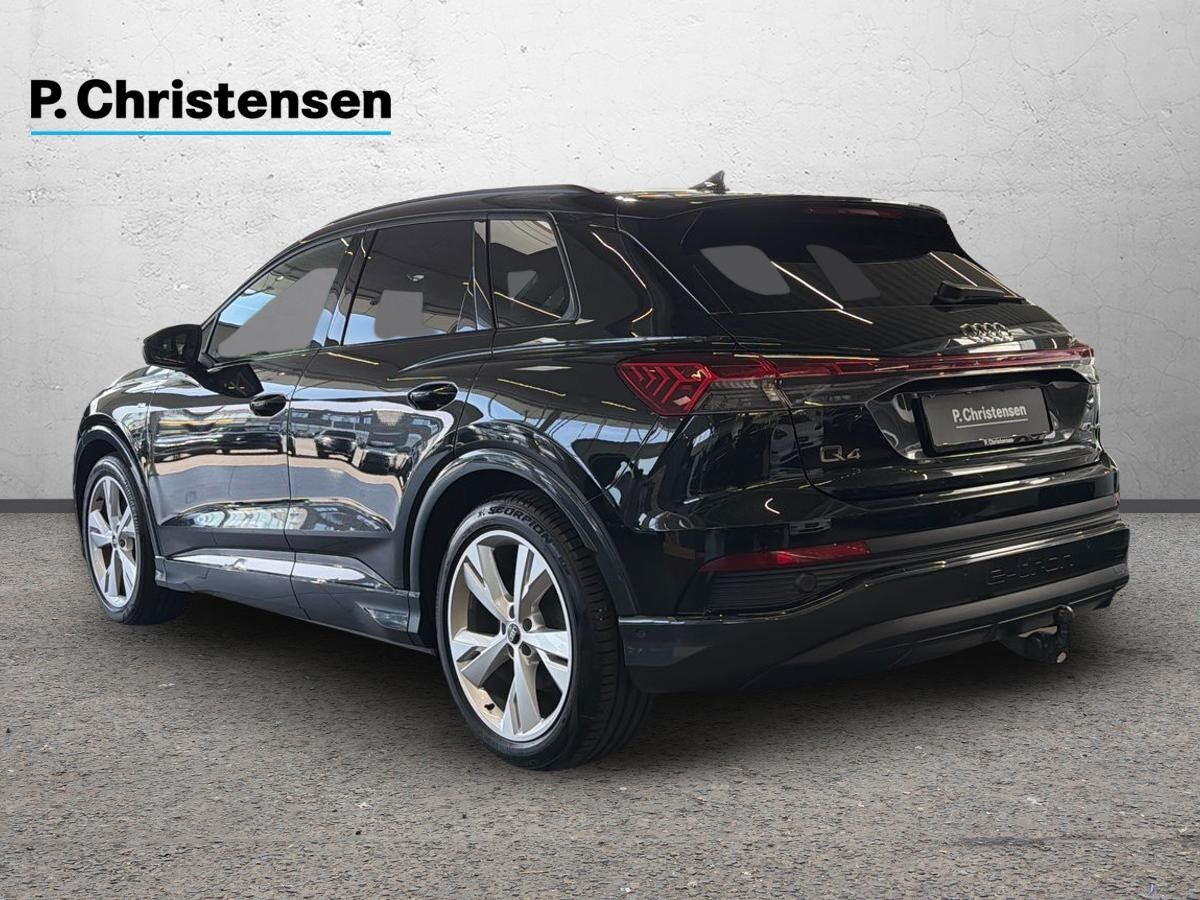 Sort Audi Q4 e-tron fra 2023