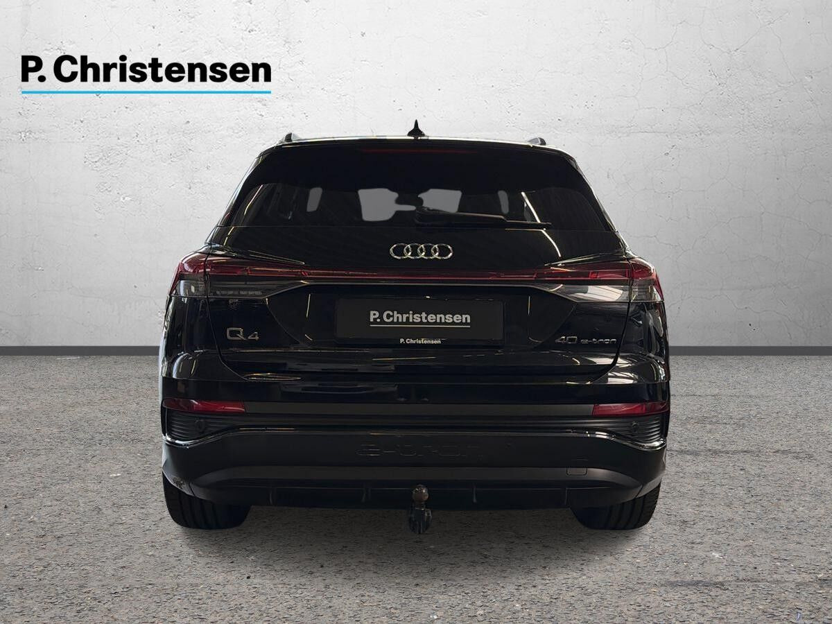 Sort Audi Q4 e-tron fra 2023