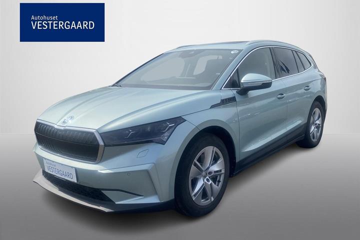 Grå Skoda Enyaq fra 2024