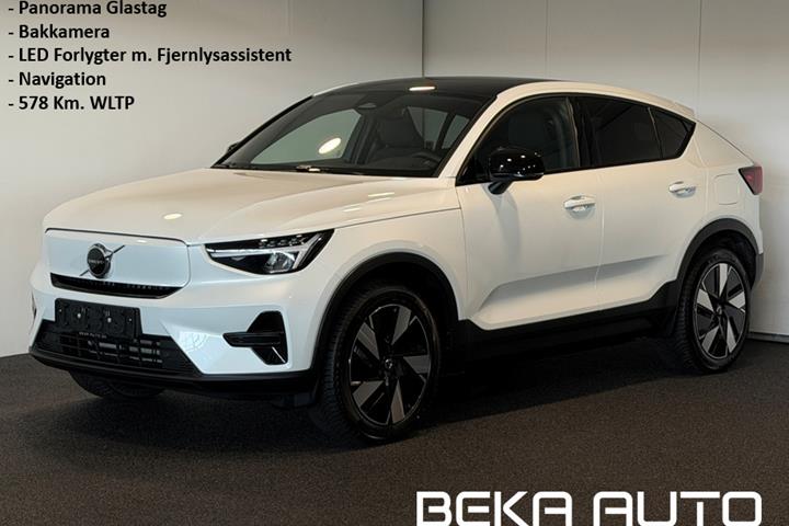 Hvid Volvo C40 fra 2024