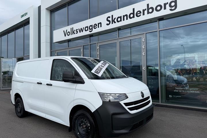 Gul VW Transporter fra 2025