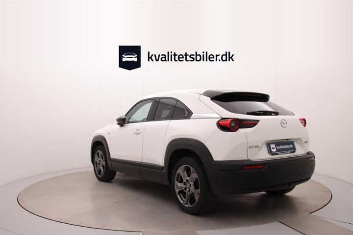 Hvid Mazda MX-30 fra 2023