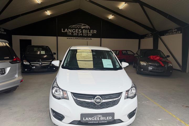 Hvid Opel Karl fra 2017