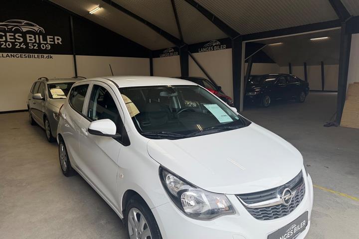 Hvid Opel Karl fra 2017