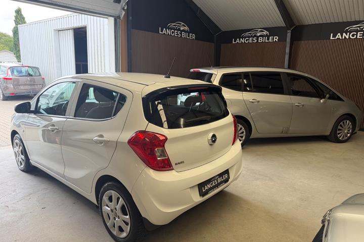 Hvid Opel Karl fra 2017