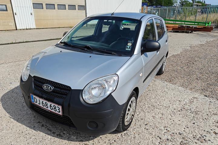Gul Kia Picanto fra 2009