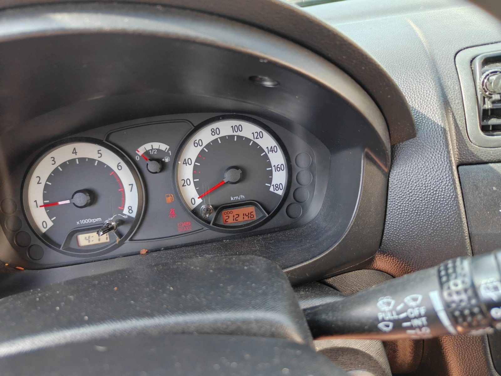 Gul Kia Picanto fra 2009