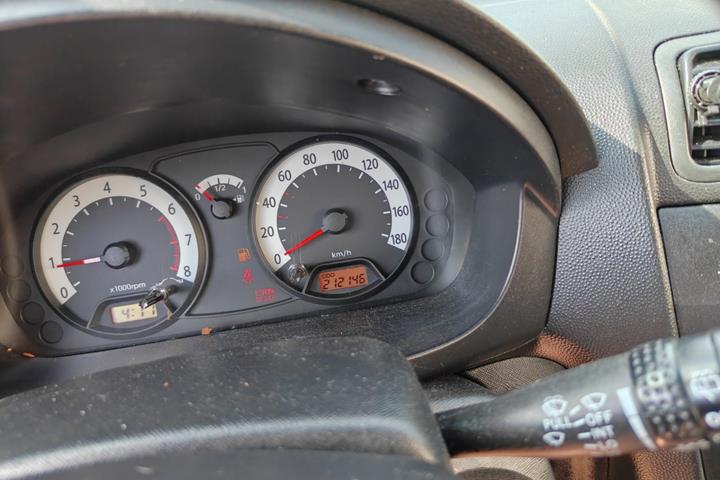 Gul Kia Picanto fra 2009