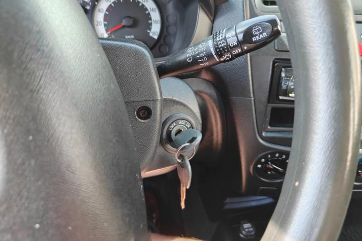 Gul Kia Picanto fra 2009