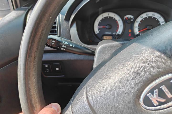 Gul Kia Picanto fra 2009