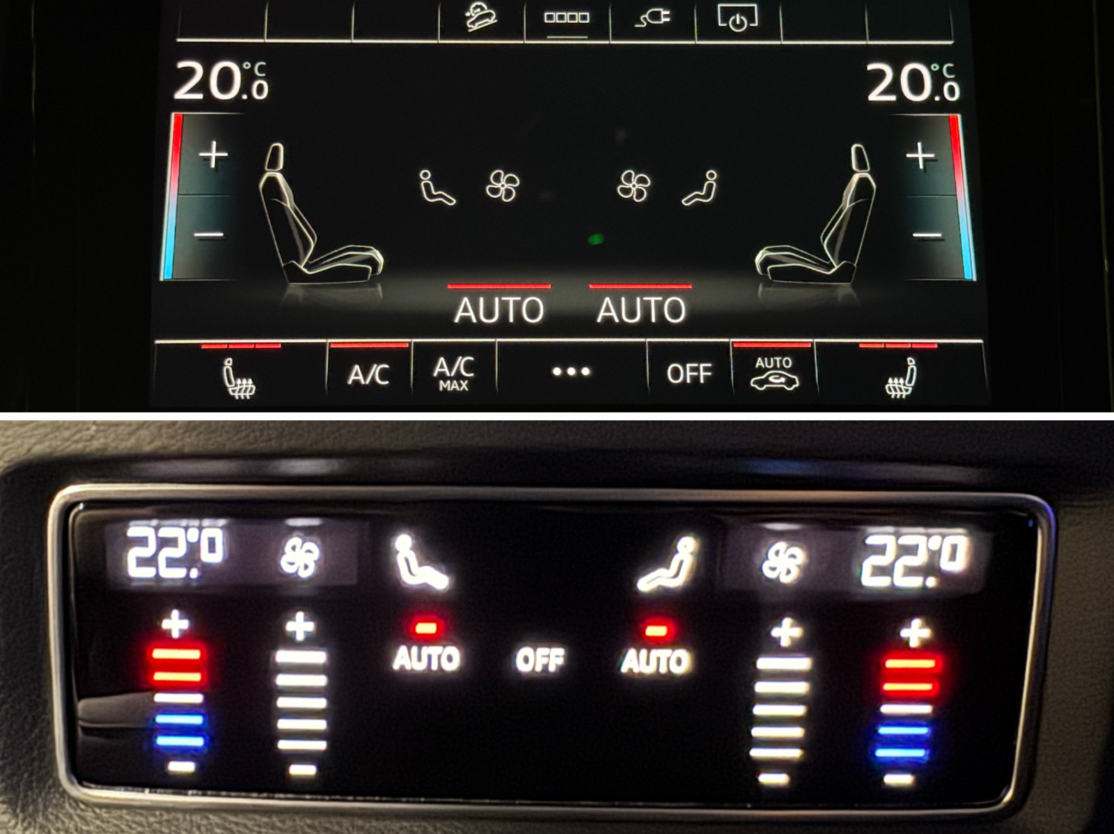 Grå Audi e-tron fra 2023