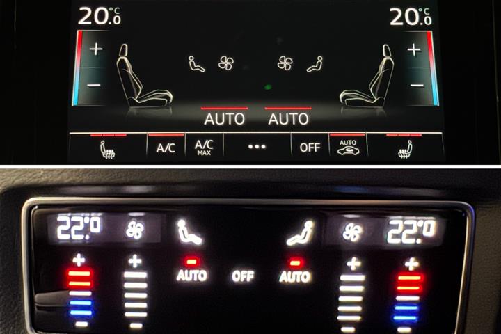Grå Audi e-tron fra 2023